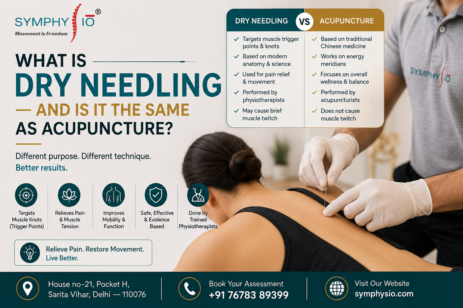 Dry Needling vs Acupuncture: What Is the Difference?