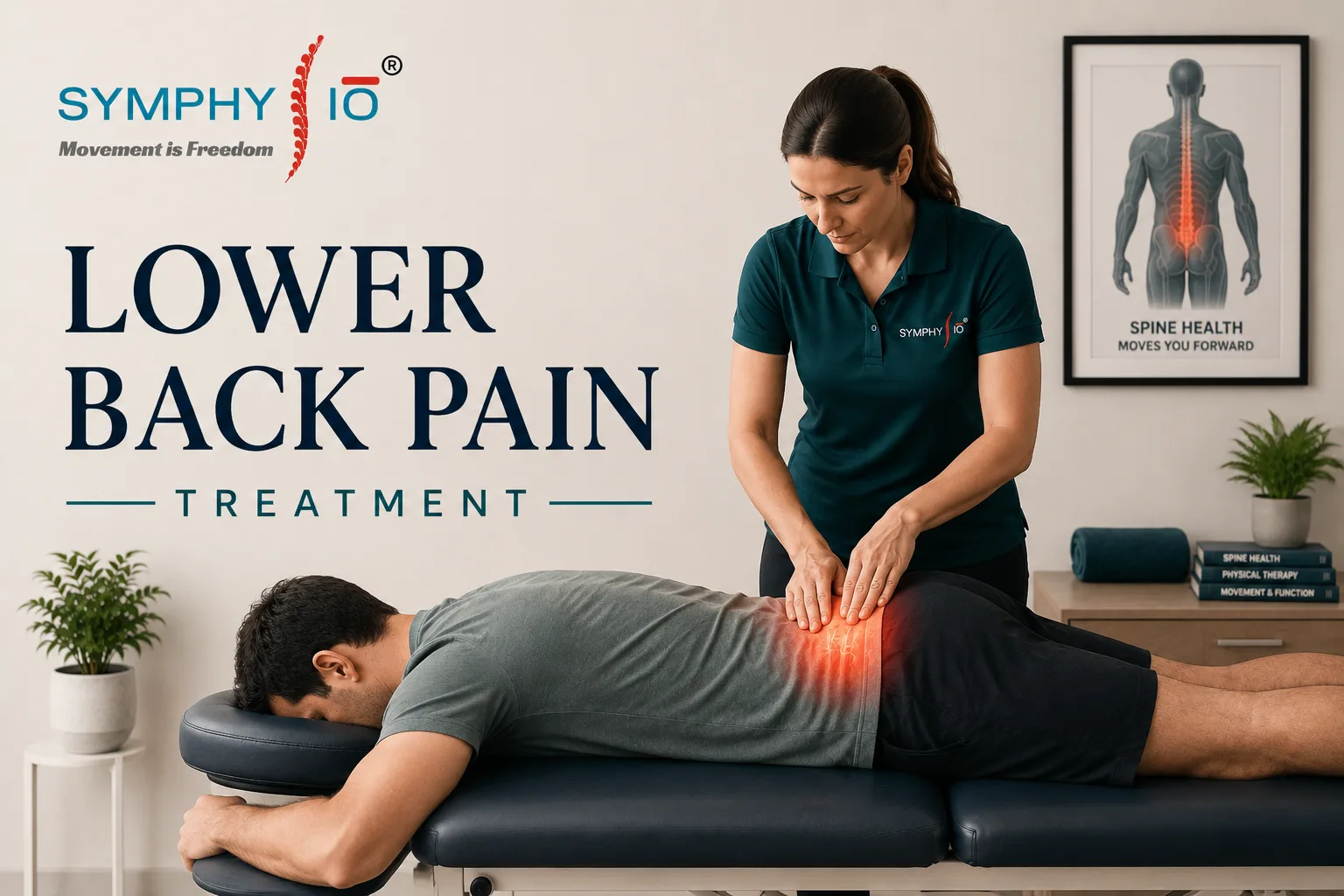 Back pain physiotherapy treatment at Symphysio Sarita Vihar