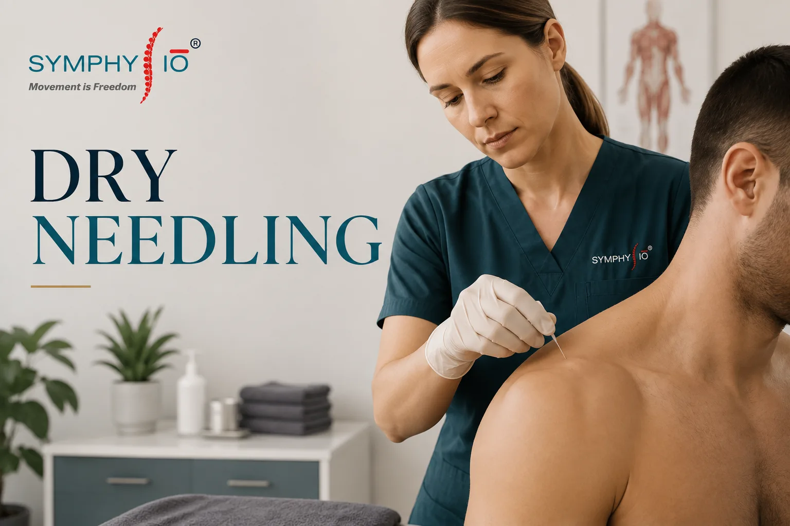 Dry needling therapy at Symphysio Sarita Vihar