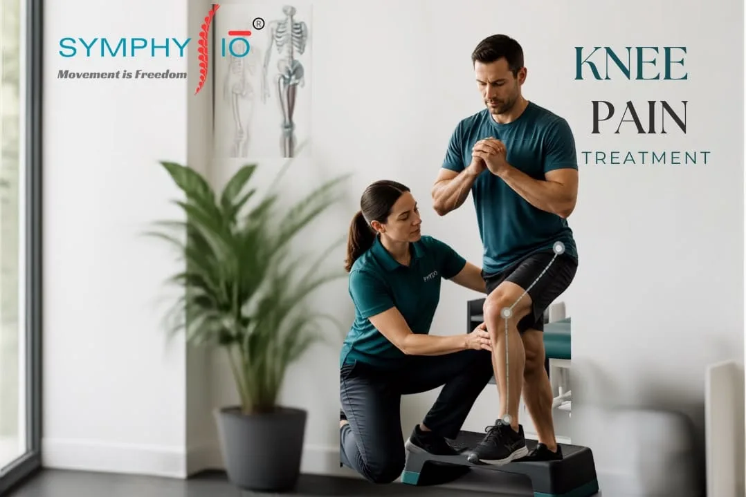 Knee pain physiotherapy at Symphysio Sarita Vihar