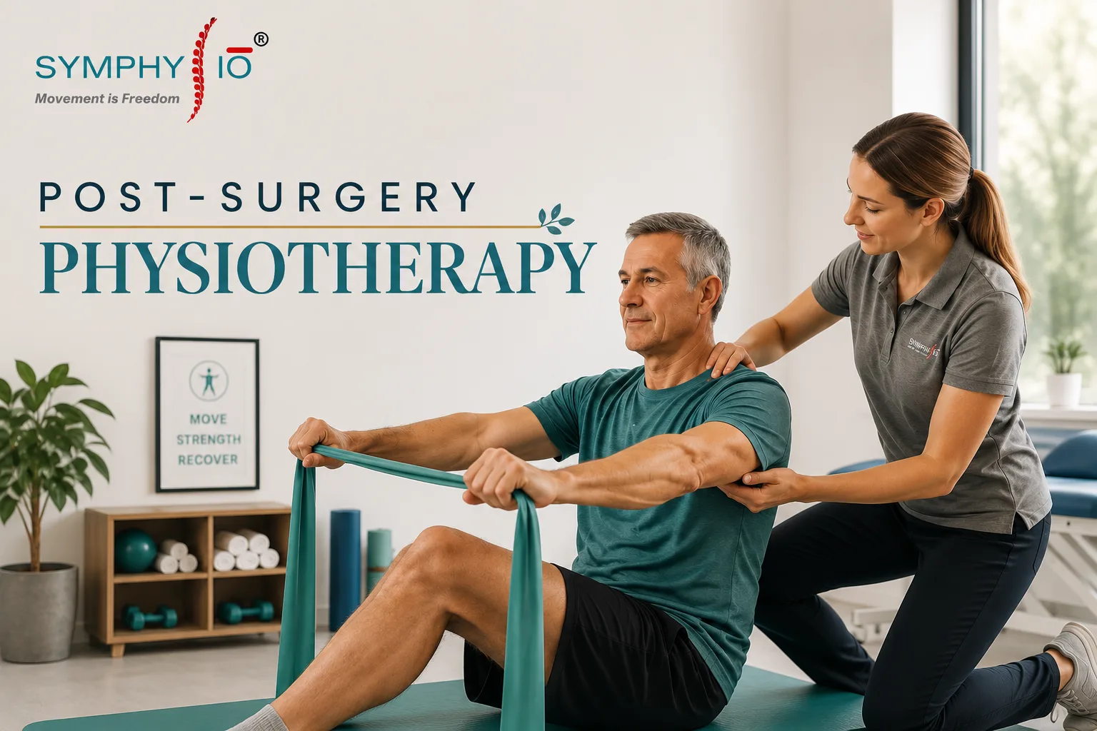 Post-surgical rehabilitation at Symphysio Sarita Vihar