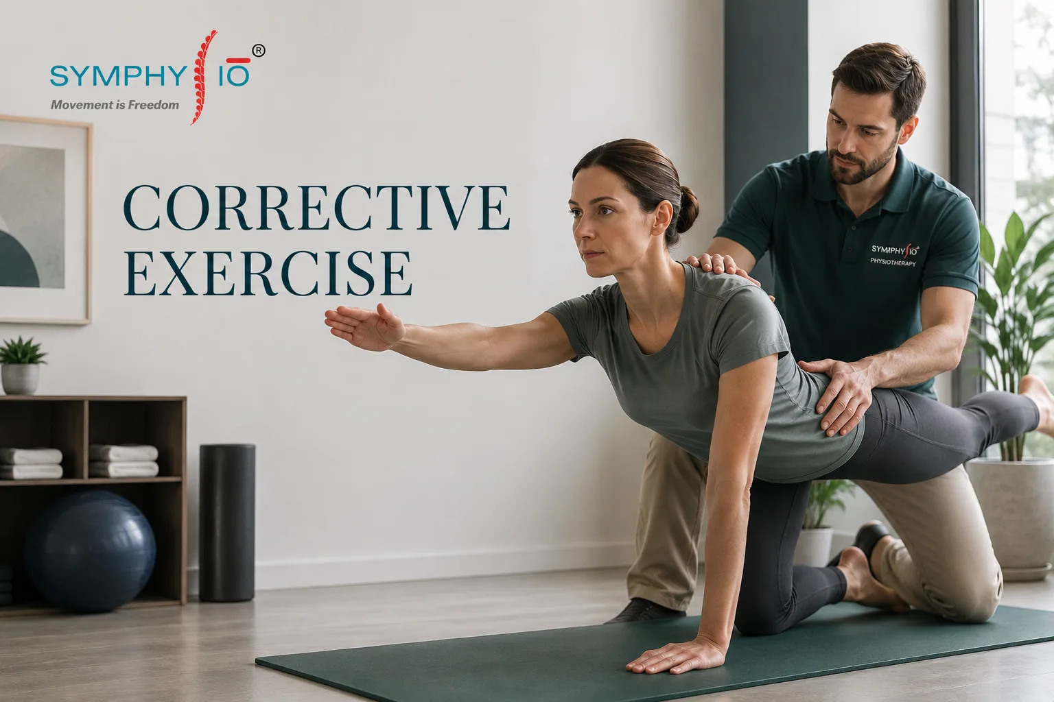 Posture & ergonomics correction at Symphysio Sarita Vihar