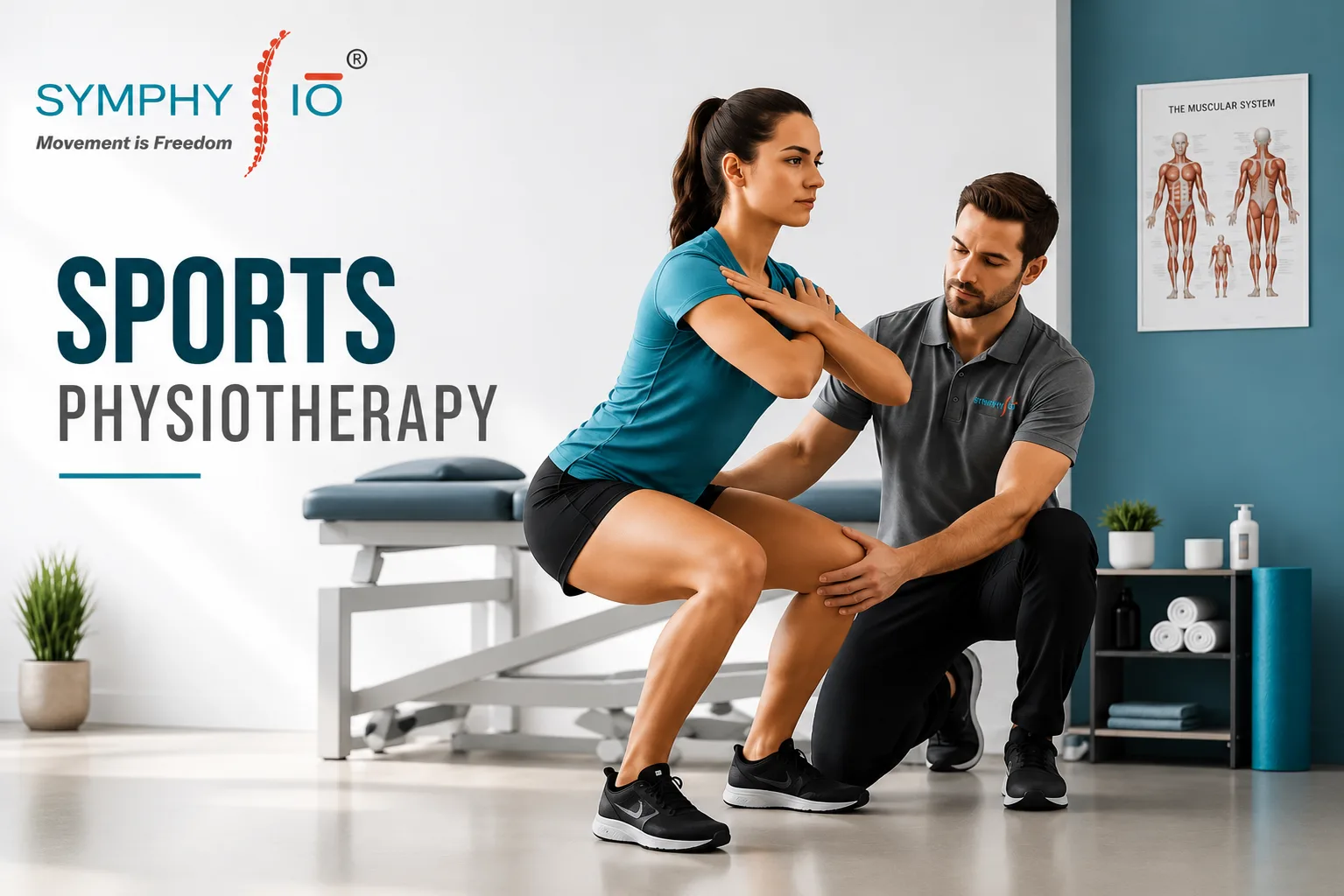 Sports injury rehabilitation at Symphysio Sarita Vihar